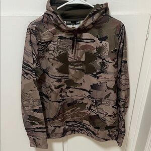 Under Armour Brown Camouflage Hoodie